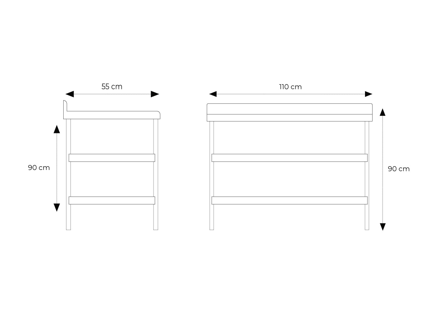 MESA DE TRABAJO 3 NIVELES