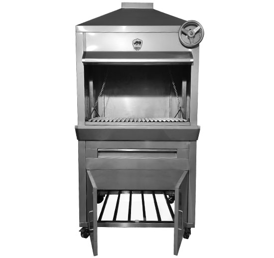 HORNO PARRILLERO DE ACERO INOX 