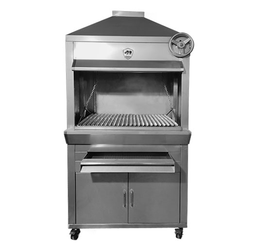HORNO PARRILLERO DE ACERO INOX 