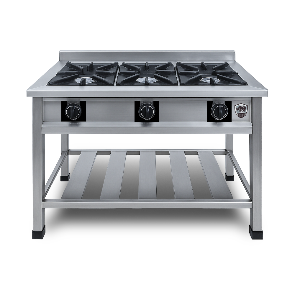 COCINA INDUSTRIAL 3 HORNILLAS