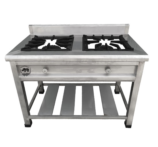 COCINA INDUSTRIAL 2 HORNILLAS