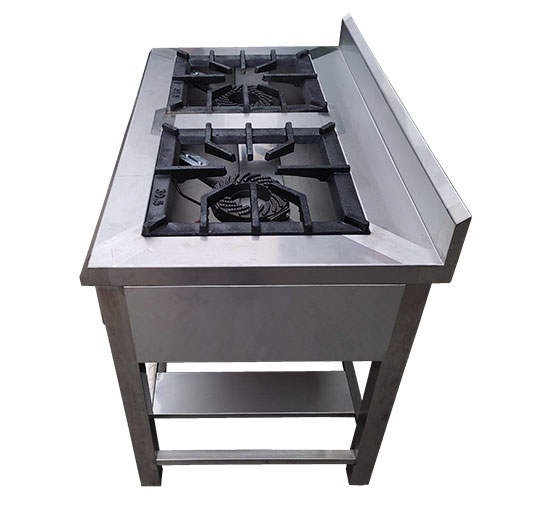 COCINA INDUSTRIAL 2 HORNILLAS